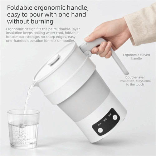 Touch control folding kettle - control,