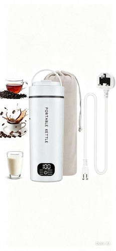 Portable travel kettle 450ml - portable,