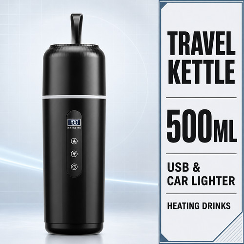 Travel kettle 500ml - travel, compatible